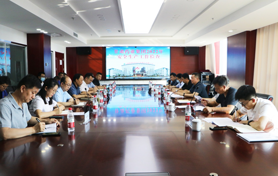 甘肃药业集团党委副书记、总经理窦生铭一行莅临必一运动进行安全生产专项检查