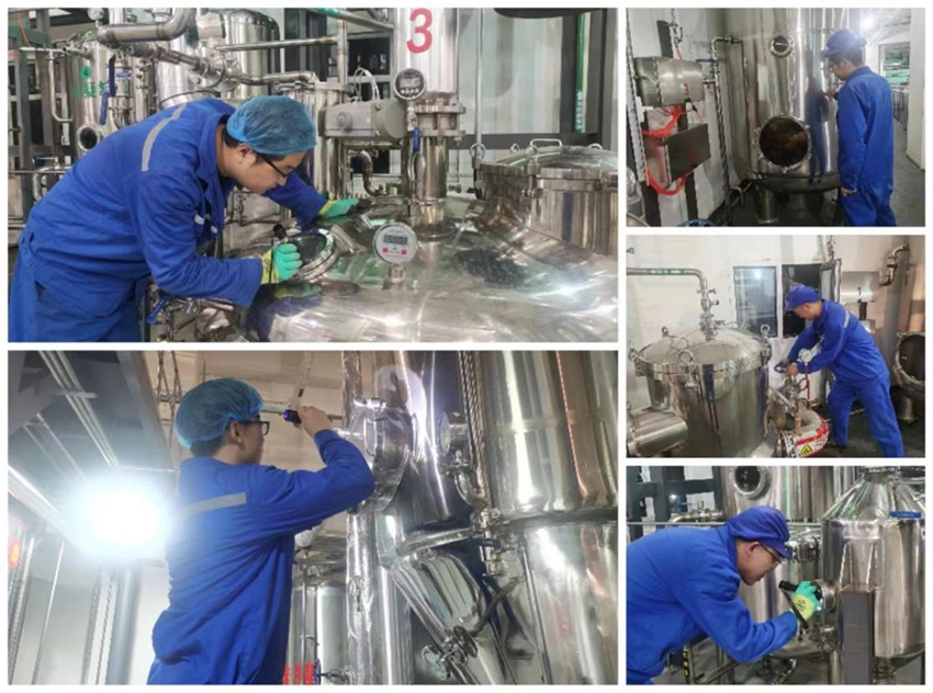 中秋逢国庆 生产忙不停——必一运动组织开展宣肺止嗽合剂GMP符合性检查生产工作