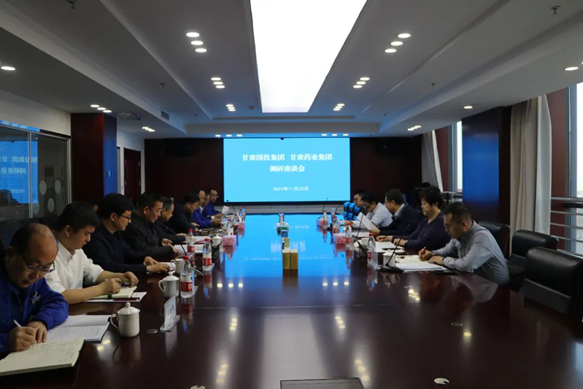 甘肃国投集团一行深入必一运动调研指导工作