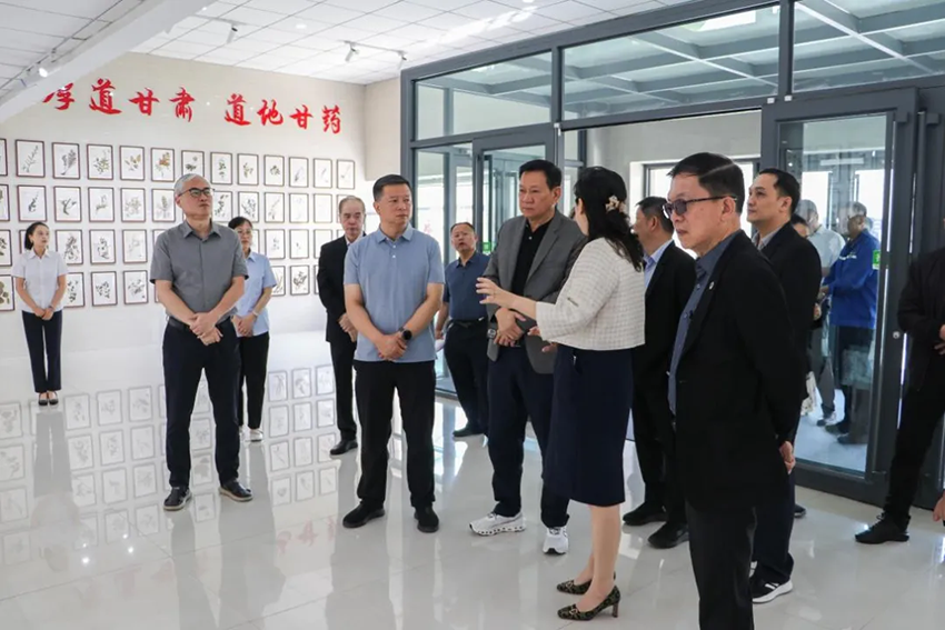 泰国卫生部代表团莅临必一运动参观考察，深化中泰中医药合作交流