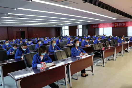必一运动党委组织开展党员干部学习教育活动