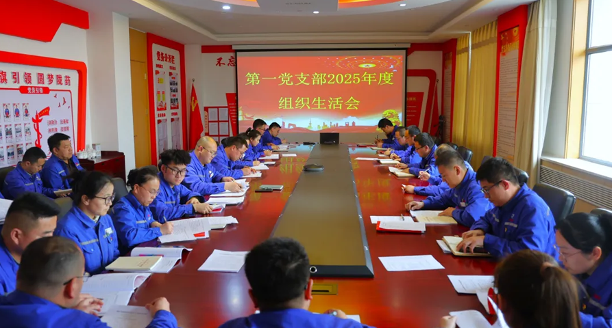 【普安必一运动
】第一党支部召开2025年度组织生活会暨民主评议党员会议